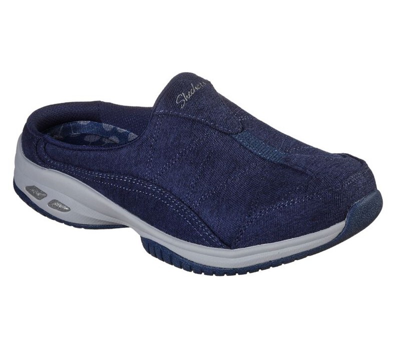 Skechers Relaxed Fit: Commute Time - Emergent - Womens Slip On Shoes Navy [AU-OX7517]